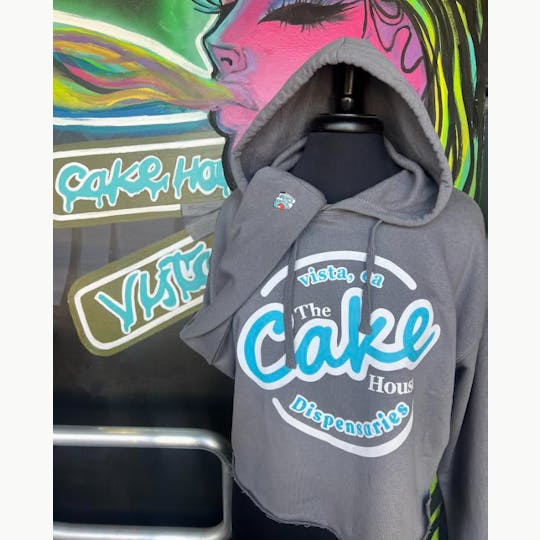 Cake House - Storm M Distressed Crop Hoodie The Cake House - 1