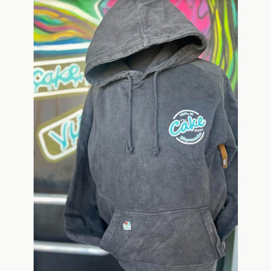 Cake House - Black 3X Distressed Hoodie The Cake House - 1