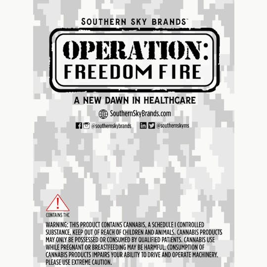 Southern Sky Brands - Operation Freedom Fire 3.5g - Razzberry Rush - 1