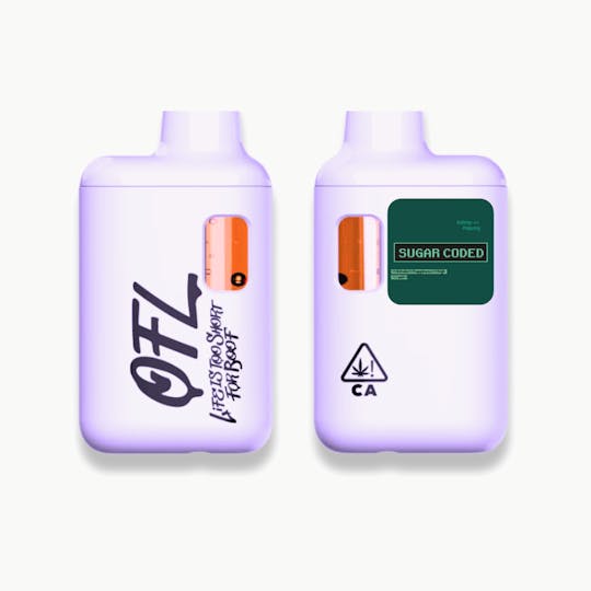 Oakfruitland (OFL) - Sugar Coded Mini Vape 1g - Cured Resin Series - 1