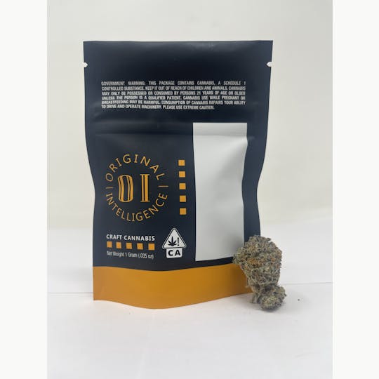 Original Intelligence - Candy Apple (Blueberry X Pineapple X Afghan) - 1g Flower - 1