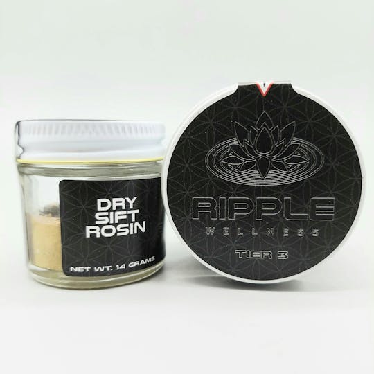 Ripple Wellness - Concentrate - Tier 3 - Dry Sift Rosin - Pheno Mix - 1