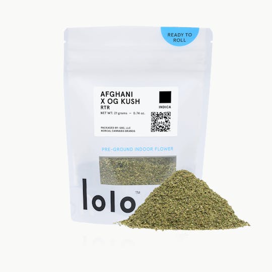 lolo - Afghani x OG Kush | Indoor Ready To Roll | 21g - 1
