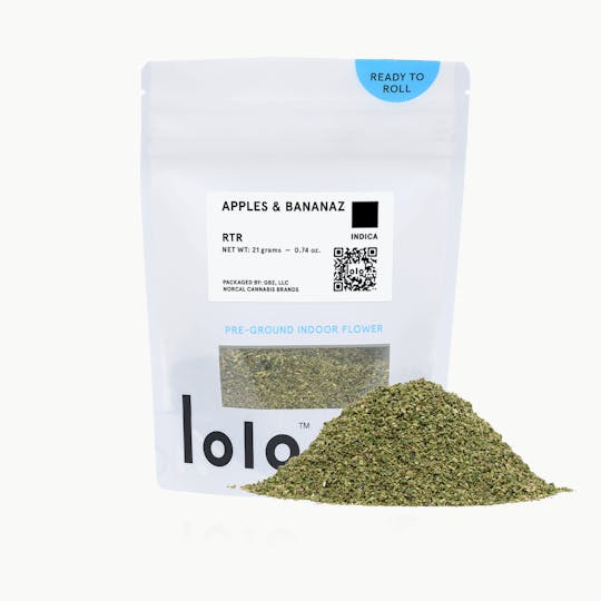 lolo - Apples & Bananaz | Indoor Ready To Roll | 21g - 1