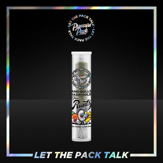 Pressure Pack - Pressure Pack Super Pure Runtz Hash-Hole 1G - 1