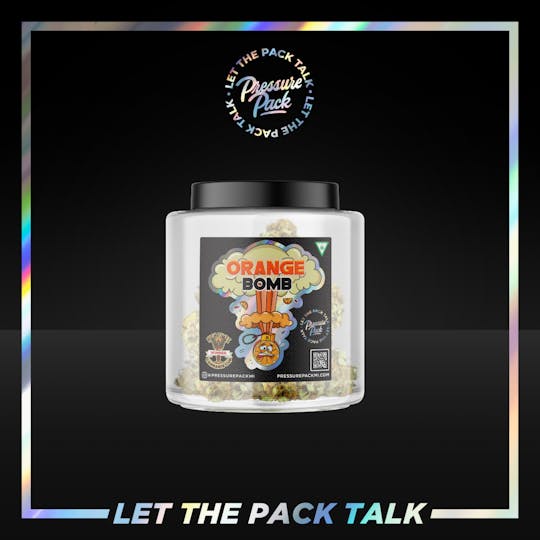 Pressure Pack - Pressure Pack Deli Style Orange Bomb Flower 7g - 1