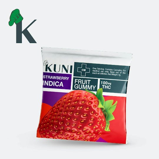 KUNI - Strawberry - 100 MG - Indica - Kuni - 1