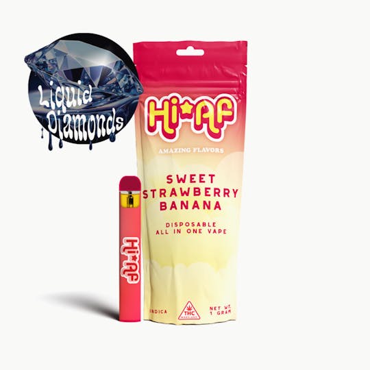 Hi*AF - Sweet Strawberry Banana - Disposable - 1