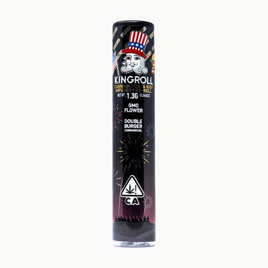Kingroll - Kingroll 1.3g Single - 4th of July LTO - GMO x Double Burger - 1