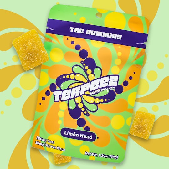 Terpeez - Terpeez - Limon Head Gummies 10pk 200mg - 1