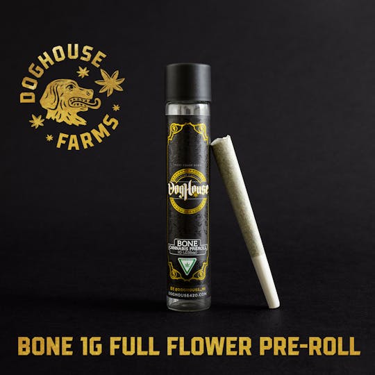 Doghouse Farms - Pink Lady - Bone 1g Full-Flower Pre-Roll - Sativa - 1