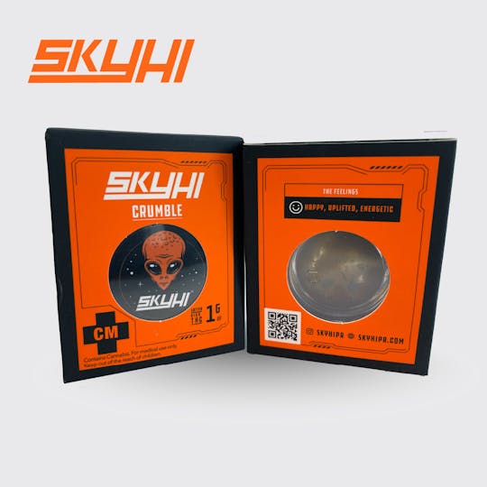 SkyHi - Hawaiian Velvet - Sativa - Crumble - 1