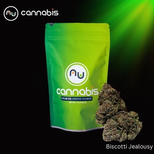 Nu Cannabis Brand - Nu Jealousy Biscotti Exclusive Premium Indoor 3.5g - 1