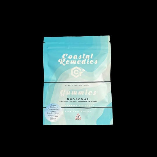 Coastal Remedies - Summer Seasonal Gummies - 500mg - 1