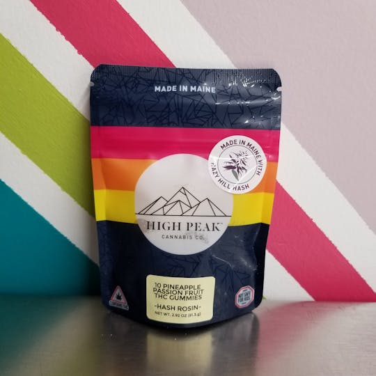 High Peak Cannabis Co. - High Peak Cannabis Co. | Pineapple Passion Fruit Gummies - Vegan - Rec - 1