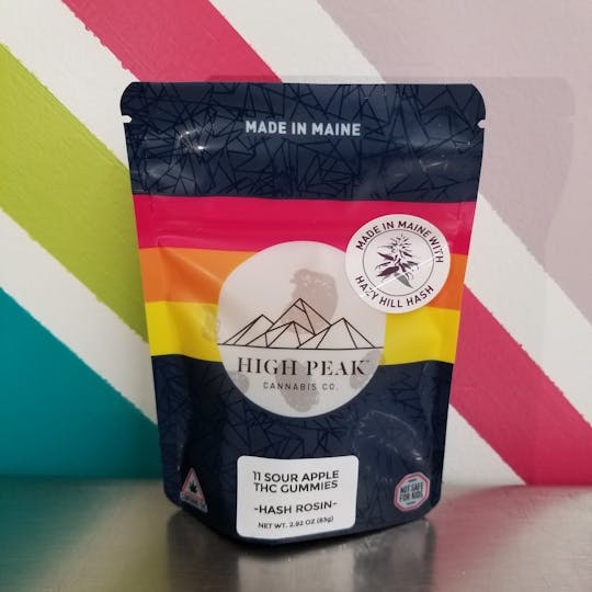 High Peak Cannabis Co. - High Peak Cannabis Co. | Sour Apple Vegan Gummies | Recreational - 1