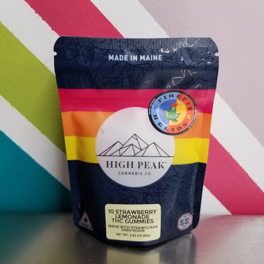 High Peak Cannabis Co. - High Peak Cannabis Co. | Strawberry Lemonade Vegan Gummies | Recreational - 1