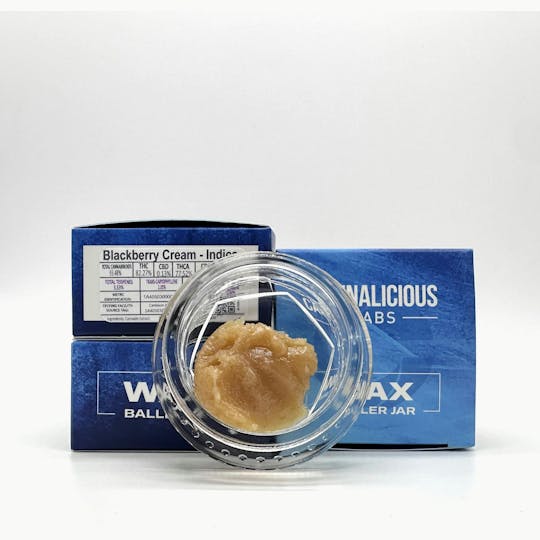 Cannalicious Labs - Blackberry Cream Wax - Indica - 1