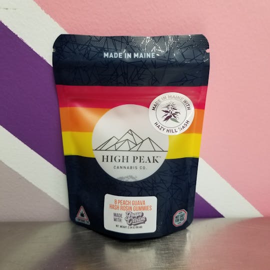 High Peak Cannabis Co. - High Peak Cannabis Co. | Strain Specific Peach Guava Gummies | Med - 1