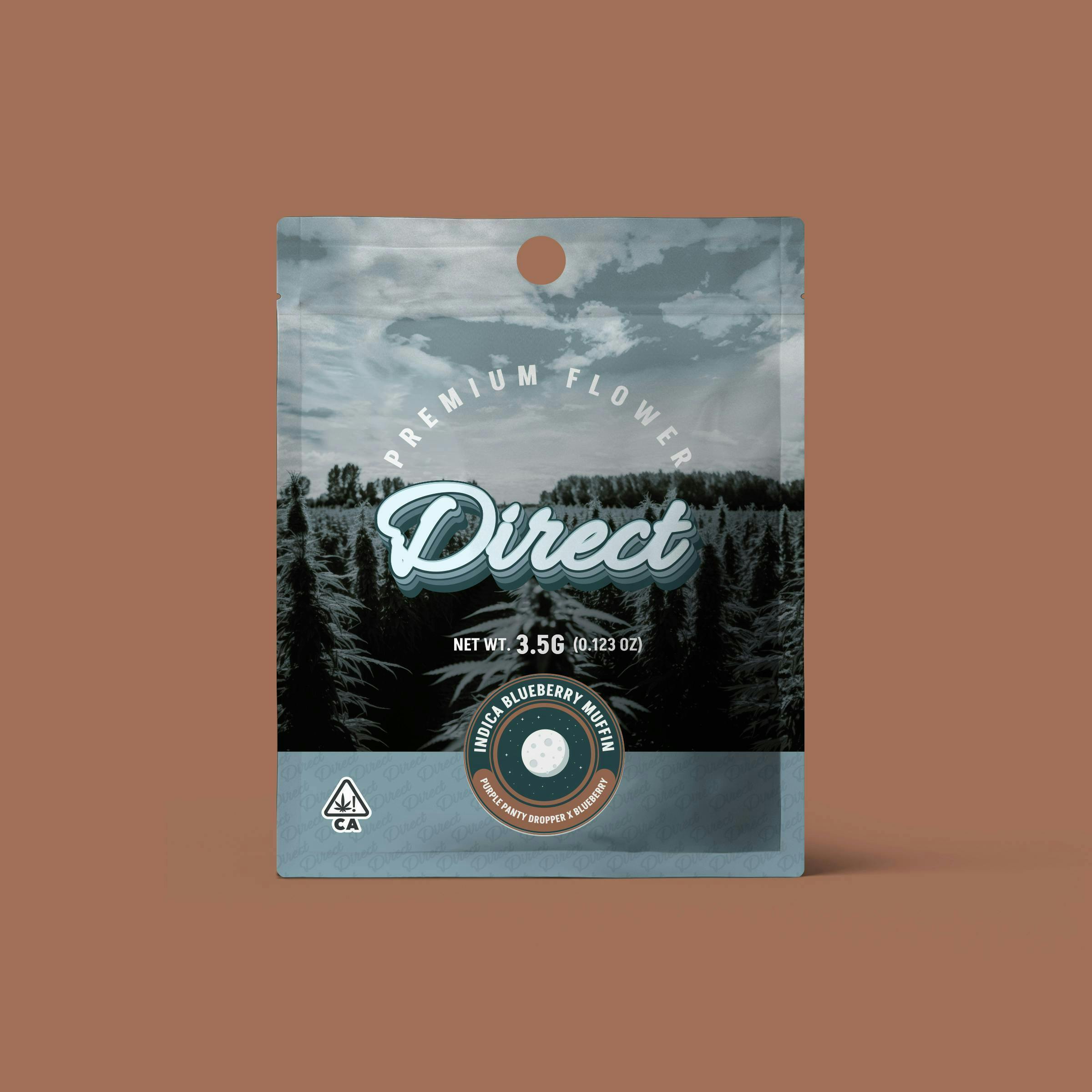 Direct - Blueberry Muffin Purple Panty Dropper x Blueberry (Indica) 3.5 g - 1