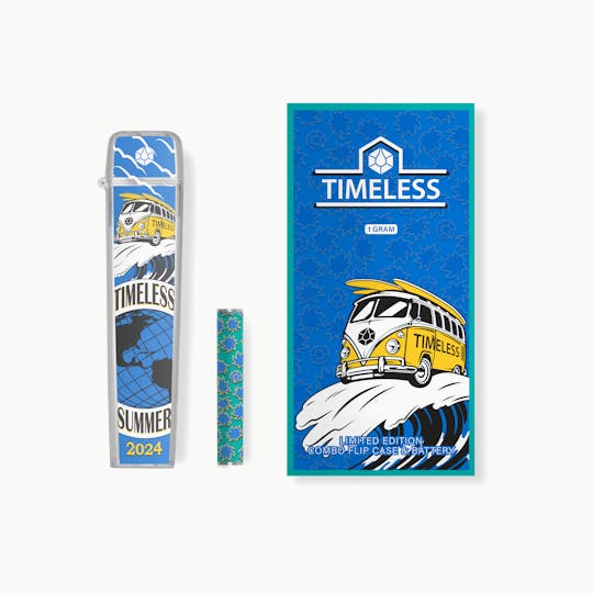 Timeless Vapes - 2024 Timeless Summer Flip Case & Battery Combo 1000mg - 1