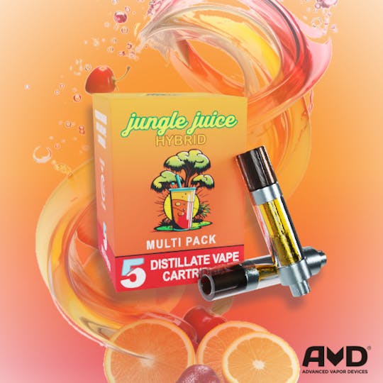 Amnesia MI - Jungle Juice - Vape Carts 5 Pack - 1