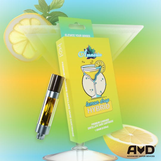Amnesia MI - Lemon Drop - Cart 1g - 1