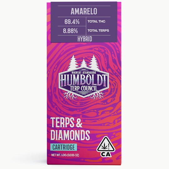 Humboldt Terp Council - Humboldt Terp Council | Live Resin Vape Cartridge Amarelo 1g - 1