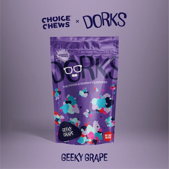 Choice Chews - Dorks - Geeky Grape - 200mg - 1