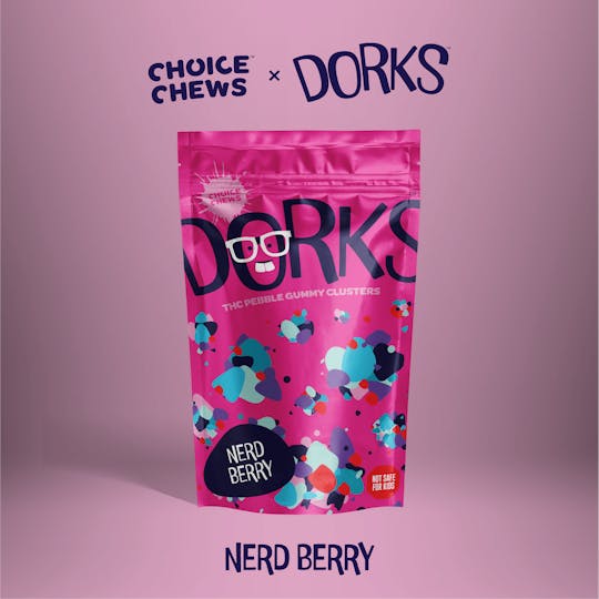 Choice Chews - Dorks - Nerd Berry - 200mg - 1