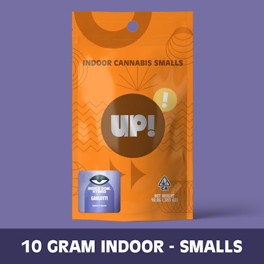 UP! - Garlotti (I-Hybrid) Indoor Cannabis Smalls (10g) - 1