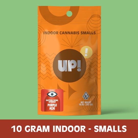UP! - Purple Acai (S-Hybrid) Indoor Cannabis Smalls (10g) - 1