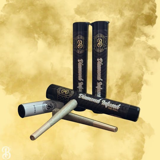 Boro Family Farms - Gapple - Live Diamond Infused Pre-Roll - 1g - 1