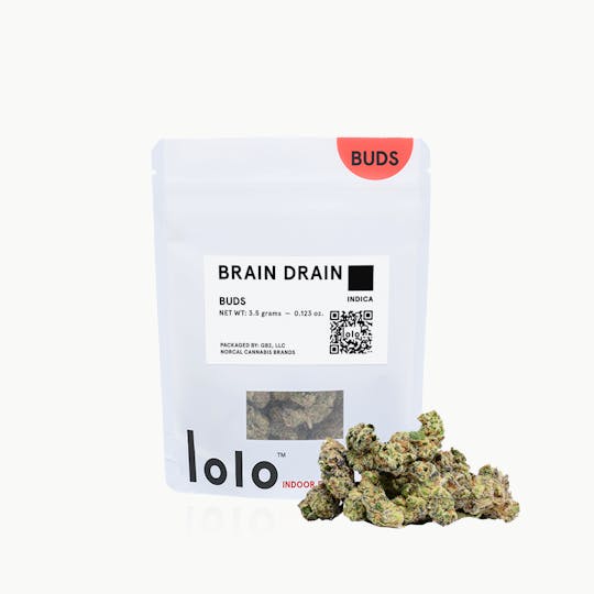lolo - Brain Drain | Indoor Buds | 3.5g - 1