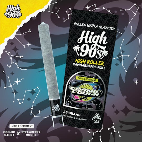 HIGH 90s - High 90s : Cosmic Cough 1.5g High Roller Pre-Roll - 1