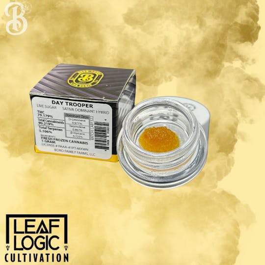 Boro Family Farms - Day Trooper - Live Resin Sugar - 1g - 1