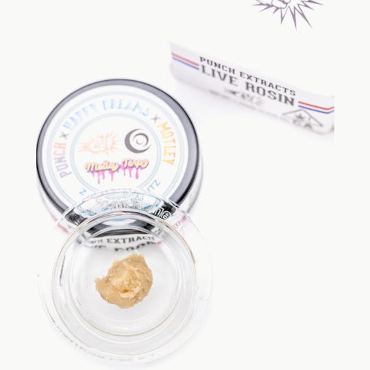 Punch Edibles & Extracts - Z x White Runtz Tier 4 Live Rosin Cold Cure Badder (1g) - 1