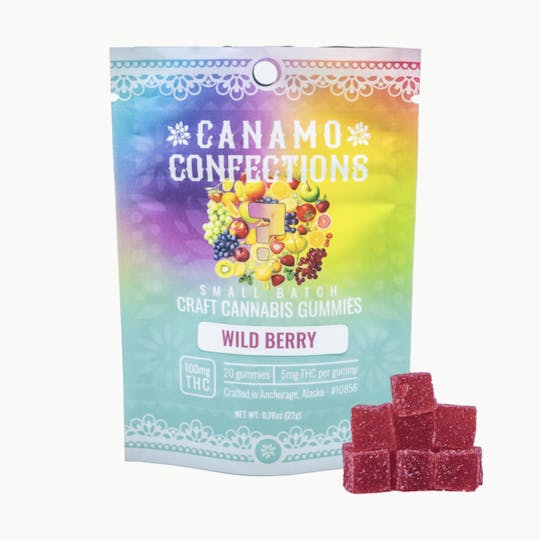 Canamo AK - Gummies CC 100mg - Wildberry - 1