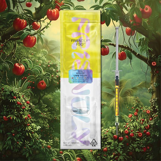 Friendly Brand - Apple Pie 1g Live Resin FSO - 1