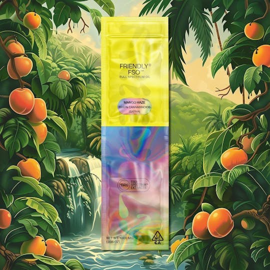 Friendly Brand - Mango Haze 1g Live Resin FSO - 1