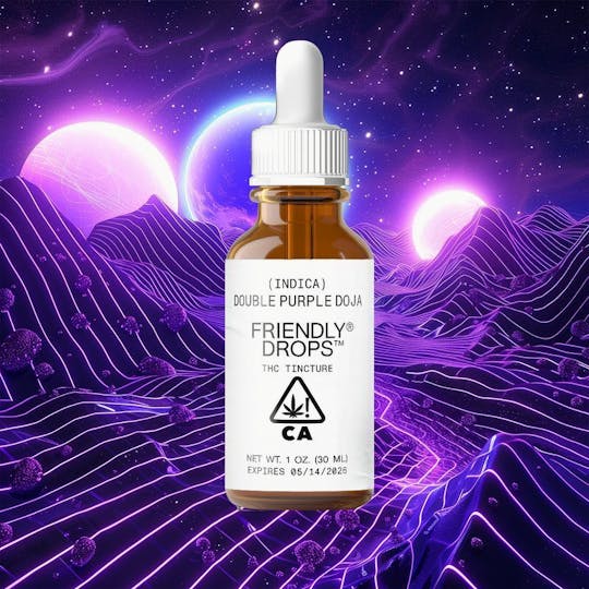 Friendly Brand - Double Purple Doja 1000mg Full Spectrum Tincture - 1