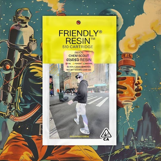 Friendly Brand - Chem Scout 1g Cured Resin Cartridge - 1