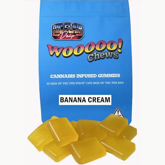 Southern Sky Brands - Ric Flair Woooo Chews - Banana Cream Gummies 100mg - 1
