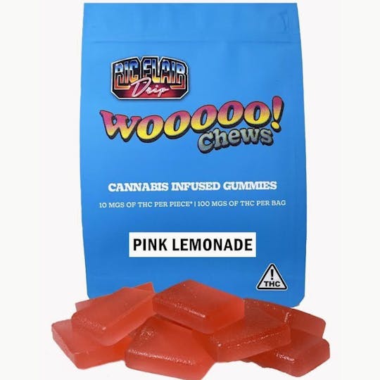 Southern Sky Brands - Ric Flair Woooo Chews - Pink Lemonade Gummies - 100mg - 1