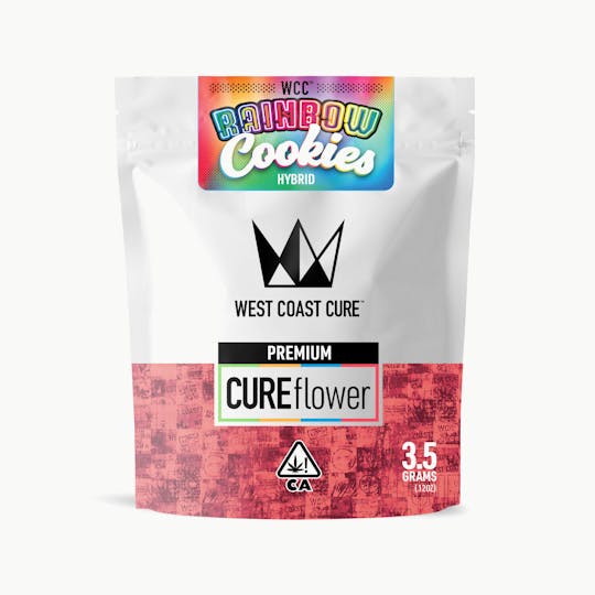 West Coast Cure - Rainbow Cookies - 3.5G Premium Flower - 1