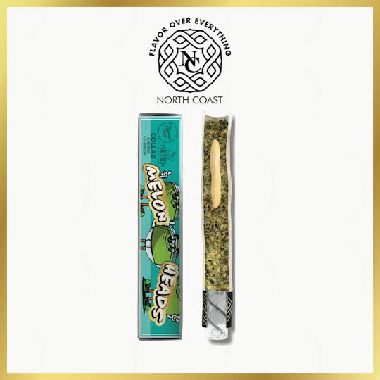 North Coast - N.C. x P.P. x 517 Premier Melon Heads Rice Paper Donut 2.5G - 1