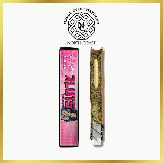 North Coast - N.C. x P.P. x Adams Family Farms Zluts Hemp Paper Donut 2.5G - 1