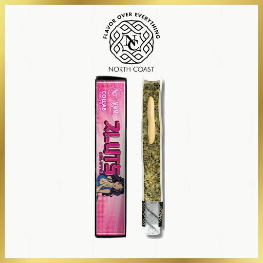 North Coast - N.C. x P.P. x Adams Family Farms Zluts Rice Paper Donut 2.5G - 1