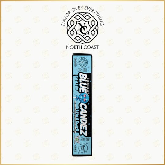 North Coast - North Coast Blue Candiez Hemp Paper Donut 2.5g - 1