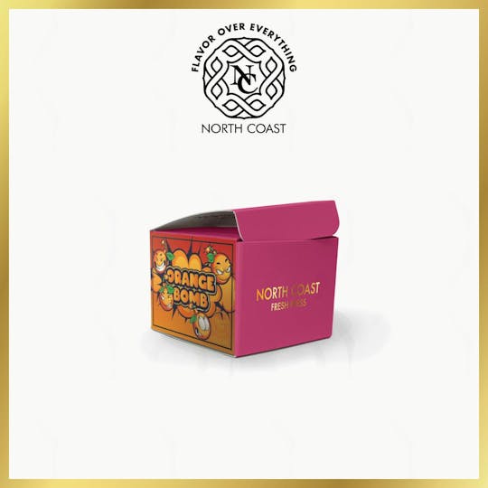 North Coast - N.C. x P.P. Orange Bomb Fresh Press Rosin 1G - 1